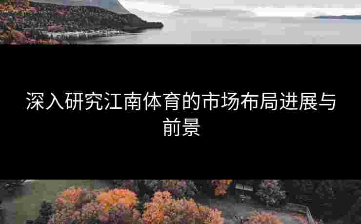 深入研究江南体育的市场布局进展与前景